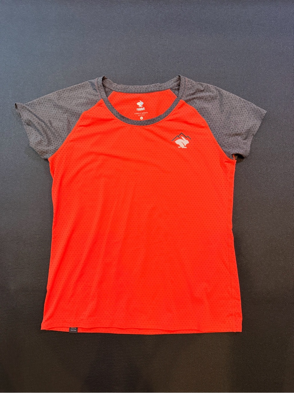 Rabbit Women’s Bright Orange Perforated Tee